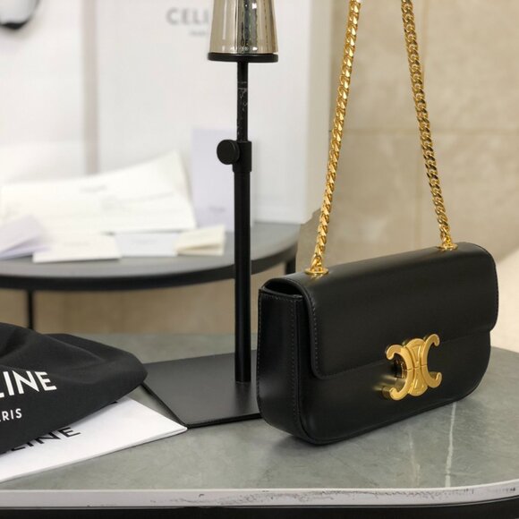 Celine Triomphe Teen Shoulder Bag - Picture 2 of 8